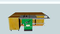 Table Saw Outfeed Table