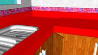 cozinha com ilha