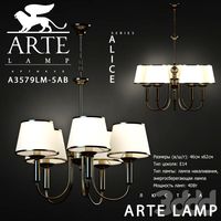 Arte lamp / Alice A3579LM-5AB