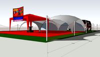 Festival Sticker Art Site Layout