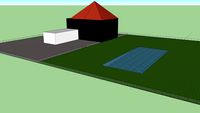 Maison et jardin+piscine