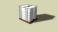 water container, water tank, paletopojemnik