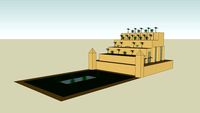 Die hängenden Gärten der Semiramis zu Babylon