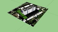 Moderner Wohnblock Völkendorferstrasse 46