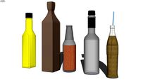 botellas 3d