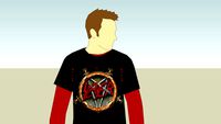bryce in slayer t-shirt