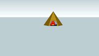 TeePee w/ fire inside