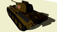 Panzerkampfwagen V Ausf. A - German Panther Tank World War 2