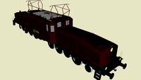 SBB Ce 6/8 II (crocodile) Brown painting