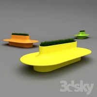 Modern bench