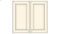 Wall Double Door 30H
