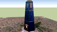 Blue Tower at Samphire Hoe