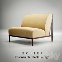 Chair Bolier Rosenau Slat Back Lounge