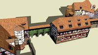 Kaiserburg Nürnberg Rückgebäude