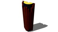 Curved Slat Absorber QRD Small