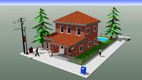 TIPICAL AMERICAN HOME