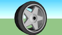 Azev A alloy wheel