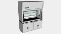 Labconco Protector Pass-Through Laboratory Fume Hood