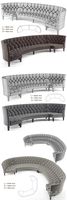 Restaurant Sofas Capito Set / Набор диванов в ресторан