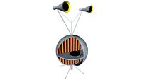 Aluminum Music Sphere Record Player by TomL