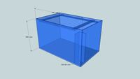 Small Aquarium with weir