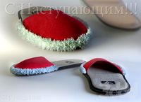 Новогодние тапульки =)