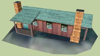 Zion Lodge cabin #5