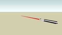 Red Sith Lightsaber