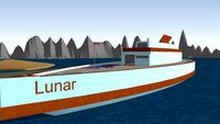 Yacht 'Lunar'