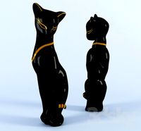 Cat figurine