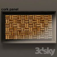 Cork panel