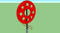 GWR Signal (Disc and Crossbar)