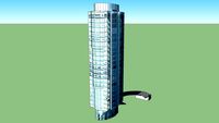 Gebouw in Miami, Florida, Verenigde Staten.