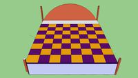 a normal bed