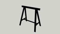 IKEA Oddvald Tablelegs