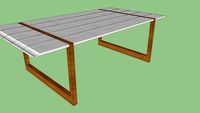 Mesa de Jantar Branca - Design by Loraine Arquiteta
