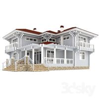 Cottage of laminated veneer lumber