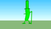 eric the dancing pickle (slimer ghost of death version)