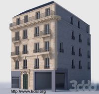 Haussmanian parisian building