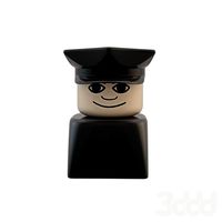 Lego полицейский