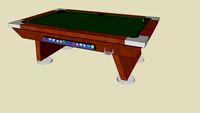 POOL TABLE. VENDING TYPE WITH FULL RETURN UPGRADED..BY DOITALL
