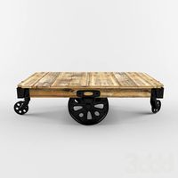Restoration Hardware Furniture factory cart