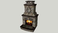 Bristol Fireplace with Hearth