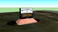 Stratford High School Digital Sign