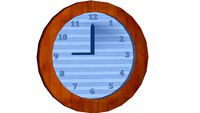 3D DUVAR SAATİ /wall clock