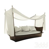 Beach Furniture Soft Seating With Shade