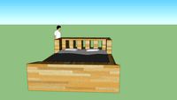 dru's bed
