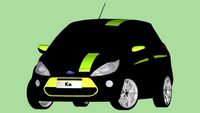 2009 Ford Ka v1.3 special edition ( Digital Art )