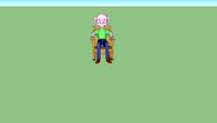 OLD MAN IN ROCKER