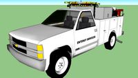 1992 Chevrolet 3500 Utility Truck